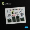 KELIK K72097 F-16D interior 3D decals for Revell kit 1/72